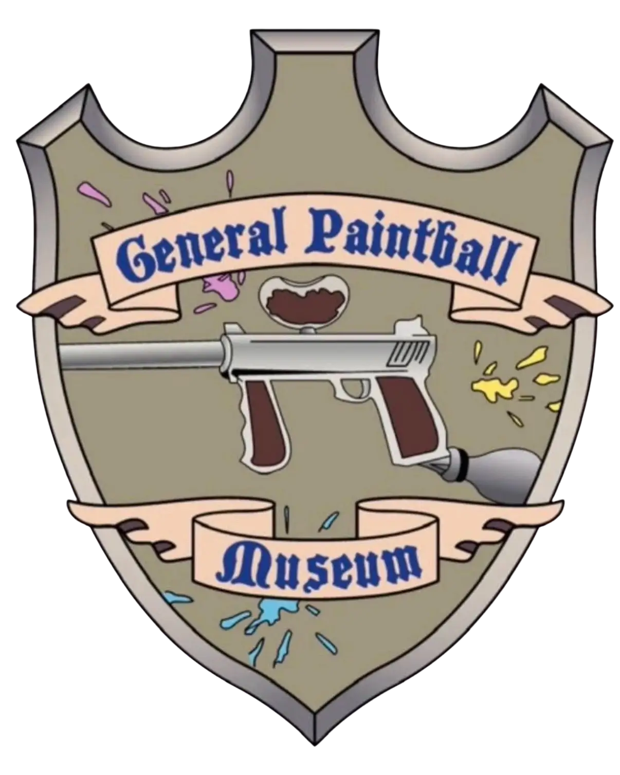 Logo for the paintball museum